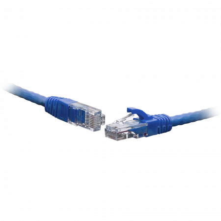 Коммутационный шнур U/UTP 4-х парный cat.5e 1.5м LSZH standart синий