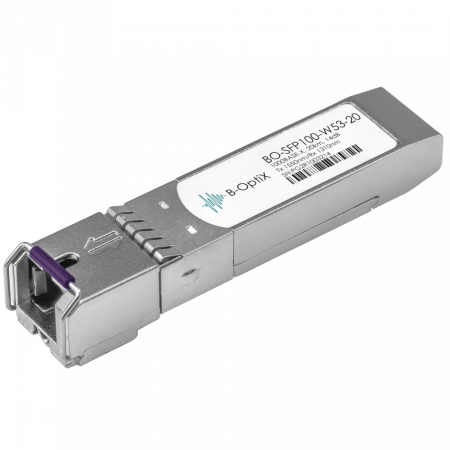 Модуль B-OptiX SFP WDM, дальность до 20км, 1550нм, 100Mb 
