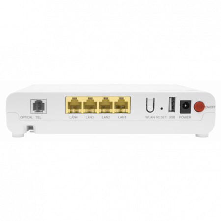 Абонентский терминал ZTE ONT GPON, 4 порта 10/100Base-T, 1 порт POTS, WiFi, USB