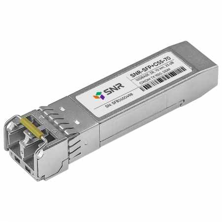 Модуль SFP+ CWDM оптический, дальность до 70км (23dB), 1550нм (com)