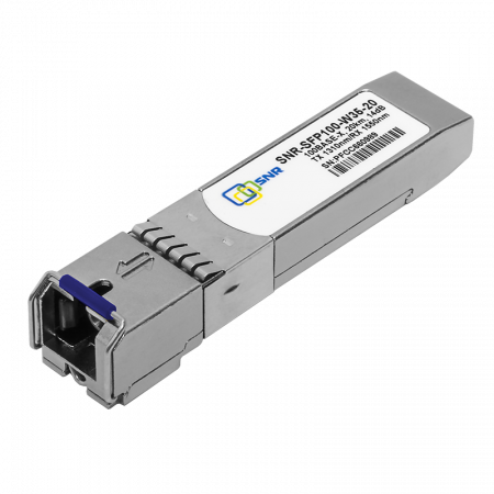 Модуль SFP WDM, дальность до  20км (14dB), 1310нм, 100Mb (LC)