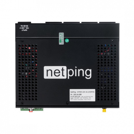 Устройство NetPing 4/PWR-220 v6.1/GSM3G (Разъём C13)