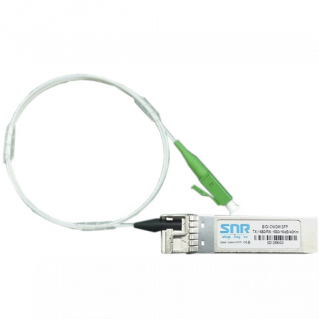 Модуль SFP CWDM оптический двунаправленный (BIDI), дальность до 40км (16dB), 1570нм