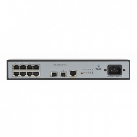 Управляемый коммутатор уровня 2 SNR-S2982G-8T-UPS