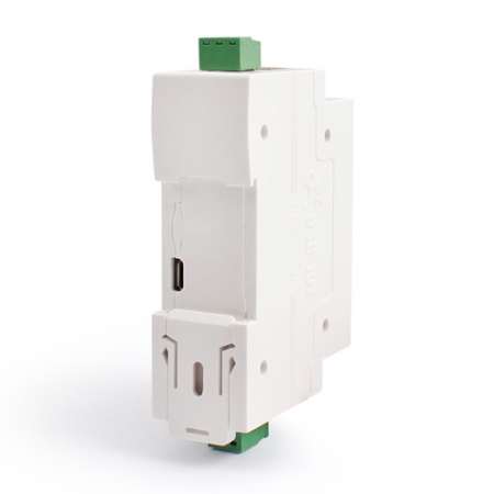 USR-DR302, 1-портовый конвертер интерфейсов RS485 в Ethernet TCP/IP на DIN-рейку