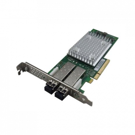 HBA-адаптер Qlogic QLE2742 два порта 32Гб Fiber Channel