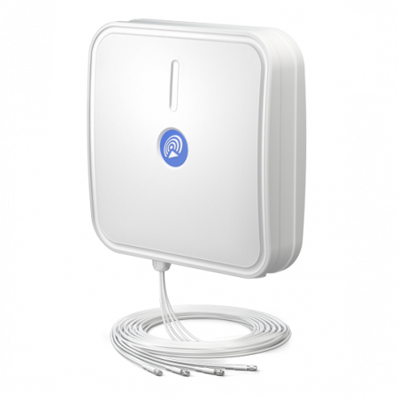 Секторная антенна QuPanel LTE HP MIMO 4x4, LTE, 10м кабель, SMA разъём