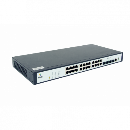 Управляемый коммутатор уровня 2 SNR-S2989G-24TX-RPS