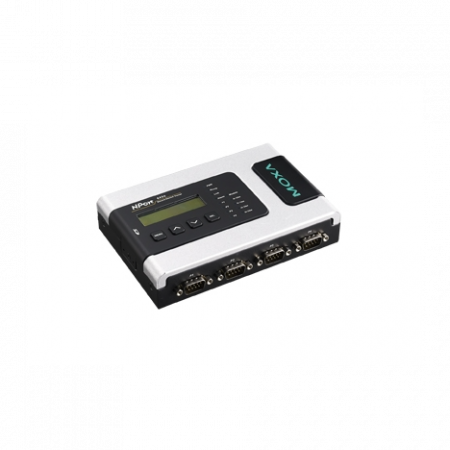 NPort 6450 4-портовый преобразователь RS-232/422/485 в Ethernet с расширенным набором функций MOXA