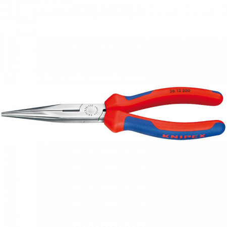 Плоские круглогубцы с режущими кромками Knipex KN-2612200