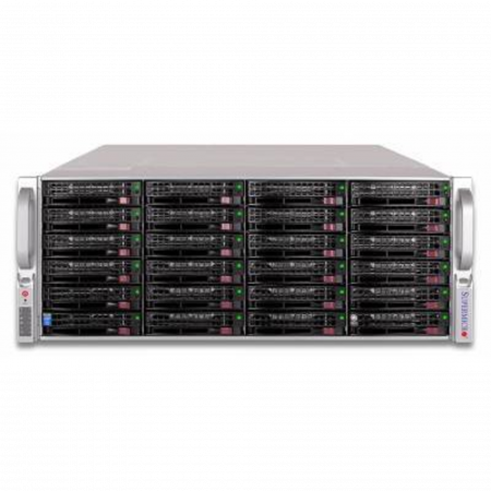 Сервер Supermicro SSG-6047R-E1R36N, 2 процессора Intel 10C E5-2660v2 2.20GHz, 64GB DRAM