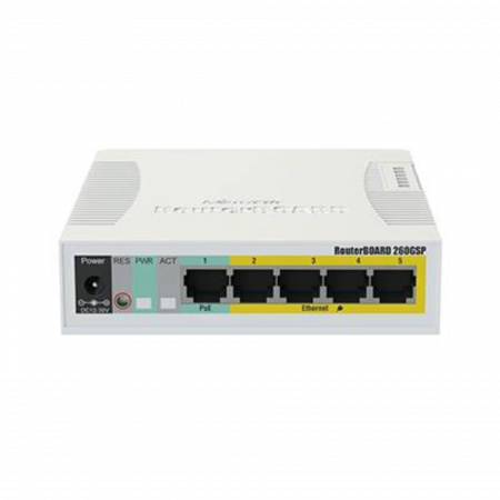 Коммутатор MikroTik CSS106-1G-4P-1S