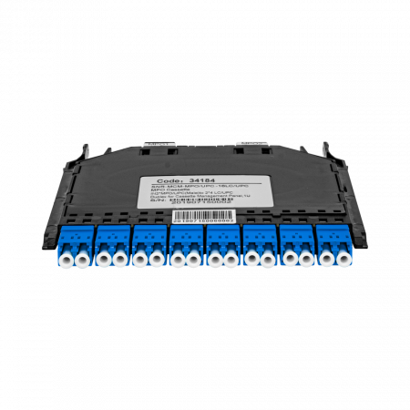 Кассета распределительная MPO/APC на 16LC/UPC портов SM для SNR-CMP-144P
