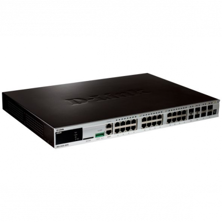 Управляемый стекируемый коммутатор 3 уровня D-Link DGS-3420-28TC/B1A