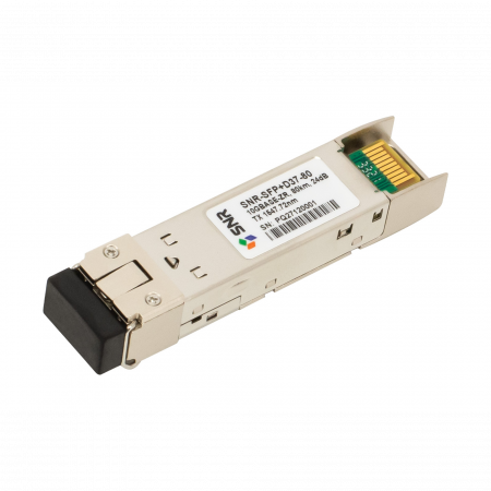 Модуль SFP+ DWDM оптический, дальность до 80км (24dB), 1547.72нм