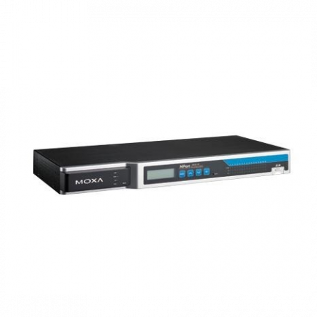 NPort 6610-16 16-портовый преобразователь RS-232 в Ethernet с расширенным набором функций MOXA