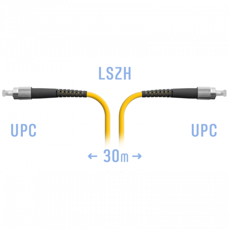Патчкорд оптический FC/UPC SM 30м