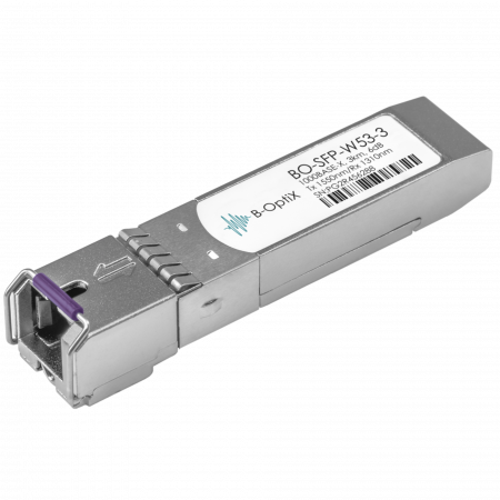 Модуль B-OptiX SFP WDM, дальность до 3км (6dB), 1550нм
