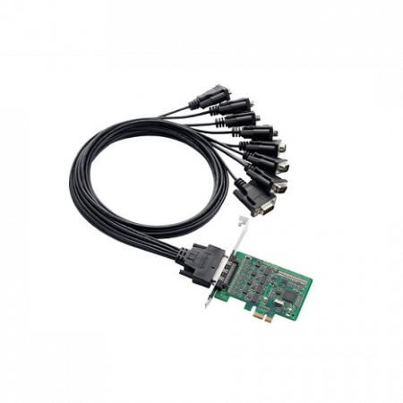 CP-118EL-A W/O CABLE 8-портовая плата RS-232/422/485 (без кабеля) MOXA
