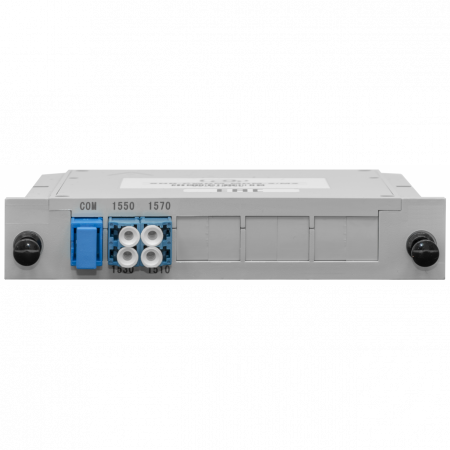Мультиплексор B-OptiX CWDM одноволоконный 2-канальный, (trx:1550/1530, 1570/1510), в пластиковом слоте