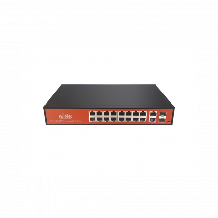 Коммутатор неуправляемый Wi-Tek PS320GF