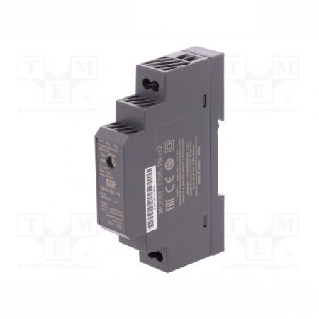 DDR-15L-12, DC/DC, 15 Вт, вход 18-75 В DC, выход 12 В/ 1,25 А, Mean Well