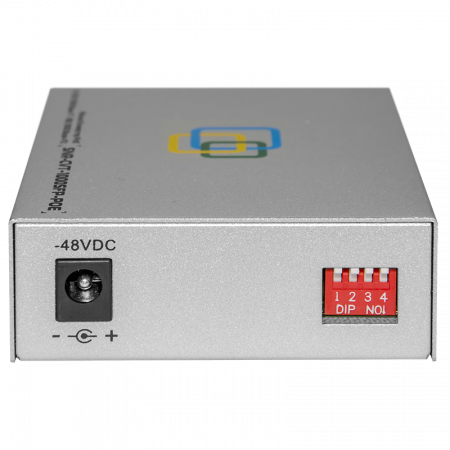 Медиаконвертер  10/100/1000-Base-T c PoE / 100/1000Base-FX с SFP-портом