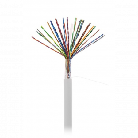 Кабель NETLAN U/UTP25 пар, Кат.5, внутренний, одножильный, 100 МГц, 305 м