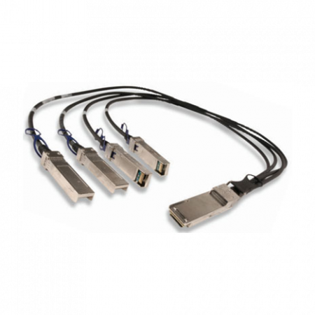 Модуль 40G QSFP-40G->4xSFP+ DAC,  дальность до 3м