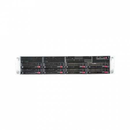 Платформа Supermicro 2U SYS-6028R-WTR, до двух процессоров E5-2600v3/v4, DDR4, 8x3,5 HDD SATA, 2x1000Base-T
