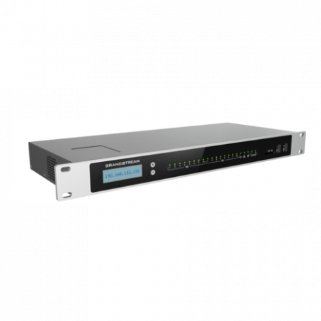 Grandstream UCM6308 - IP ATC. До 3000 абонентов/450 одновременных вызовов, до 300  участников в конф., 8xFXS, 8xFXO, 1xWAN, 1xLAN