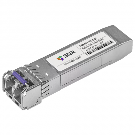 Модуль SFP+ CWDM оптический, дальность до 60км (23dB), 1290нм