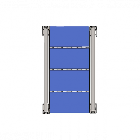 Аккумуляторный стеллаж 5 полок, 2498х686х1135мм (SNR-UPS-RACK-257012-5)