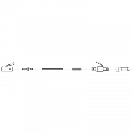 Разъем оптический Ilsintech Splice-On Connector LC/UPC для кабеля 0,9 мм
