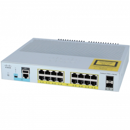 Коммутатор Cisco Catalyst WS-C2960L-16PS-LL