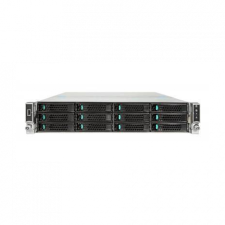 Серверная платформа Intel R2312WFTZSR 2U, до двух процессоров Intel Scalable, 24xDDR4, 12x3.5 HDD, 2x10Gb Base-T, 2xM.2 PCI-Ex4, 2x1300W PSU