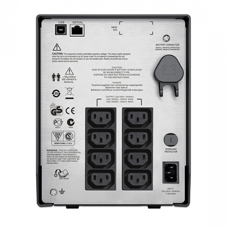 Источник бесперебойного питания Smart-UPS C 1500VA LCD 230V SMC1500I