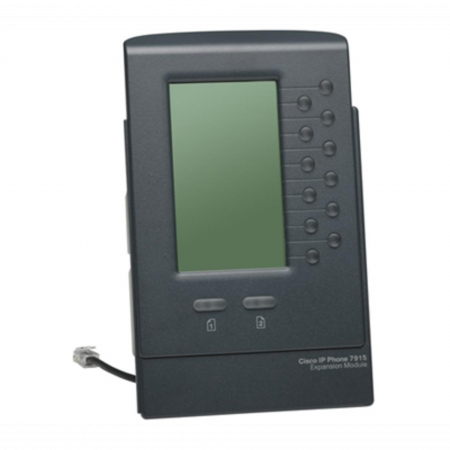 Блок расширения Cisco CP-7915 для телефонных аппаратов Cisco CP-7900 (некондиция, скол кнопки)