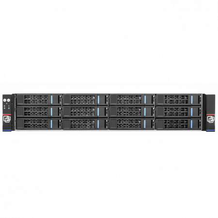 Серверная платформа SNR-SR2112R, 2U, E3-1200v6, DDR4, 12xHDD, резервируемый БП
