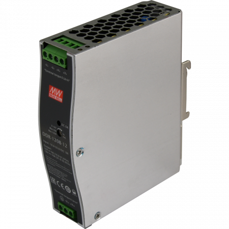 DDR-120B-12, DC/DC преобразователь, 120Вт, вход 16,8-33,6В, выход 12В/10А Mean Well