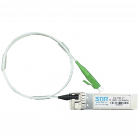 Модуль SFP CWDM оптический двунаправленный (BIDI), дальность до 40км (16dB), 1410нм