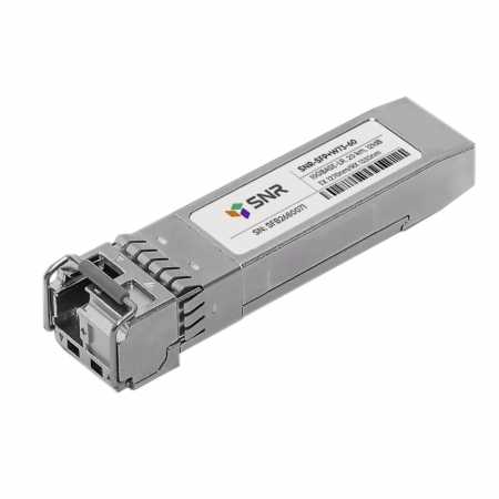 Модуль SFP+ WDM, дальность до 60км (21dB), 1270нм