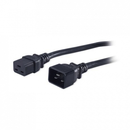 Кабель питания IEC320-C20/IEC320-C19, 220B, 16А, 1.5м
