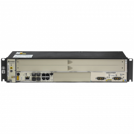 2RU шасси Huawei OLT GPON, 2 слота для установки интерфейсных модулей, 2x10G порта, 1xMCUD1, MPWC