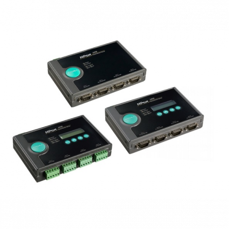 Nport 5410 4-портовый асинхронный сервер RS-232 в Ethernet MOXA