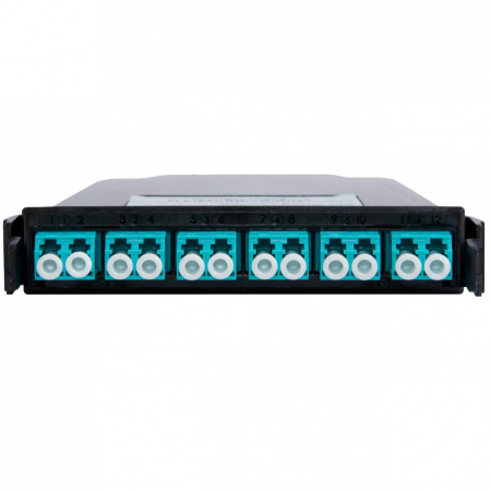 Кассета распределительная MPO/UPC на 12 CS/UPC портов, SM