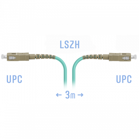 Патчкорд оптический SC/UPC MM 3m