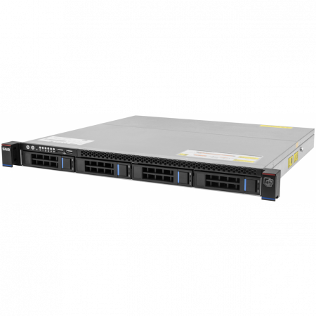 Серверная платформа SNR-SR1204RS, 1U, Scalable, DDR4, 4xHDD, резервируемый БП