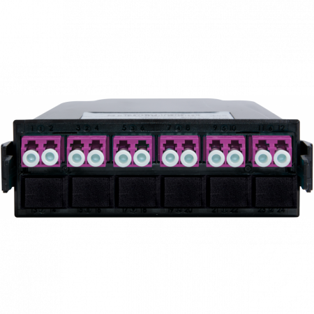 Кассета распределительная MPO/UPC на 12 LC/UPC портов, MM (OM4)