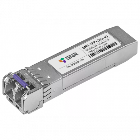 Модуль SFP+ CWDM оптический, дальность до 40км (14dB), 1490нм